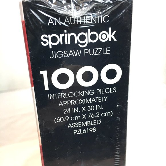 Vtg Springbok Harley Davidson Jigsaw Puzzle - Picture 5 of 9